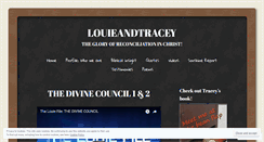 Desktop Screenshot of louieandtracey.com