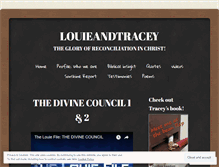 Tablet Screenshot of louieandtracey.com